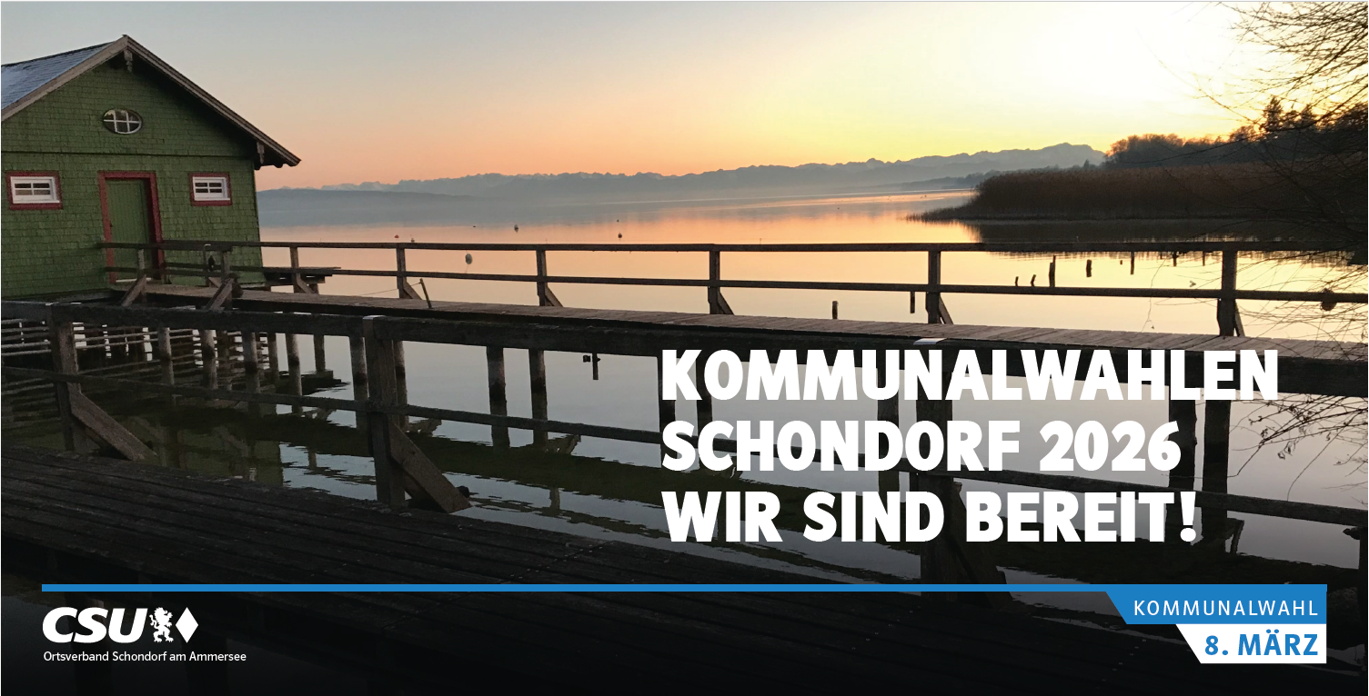 Internetseite der CSU Schondorf